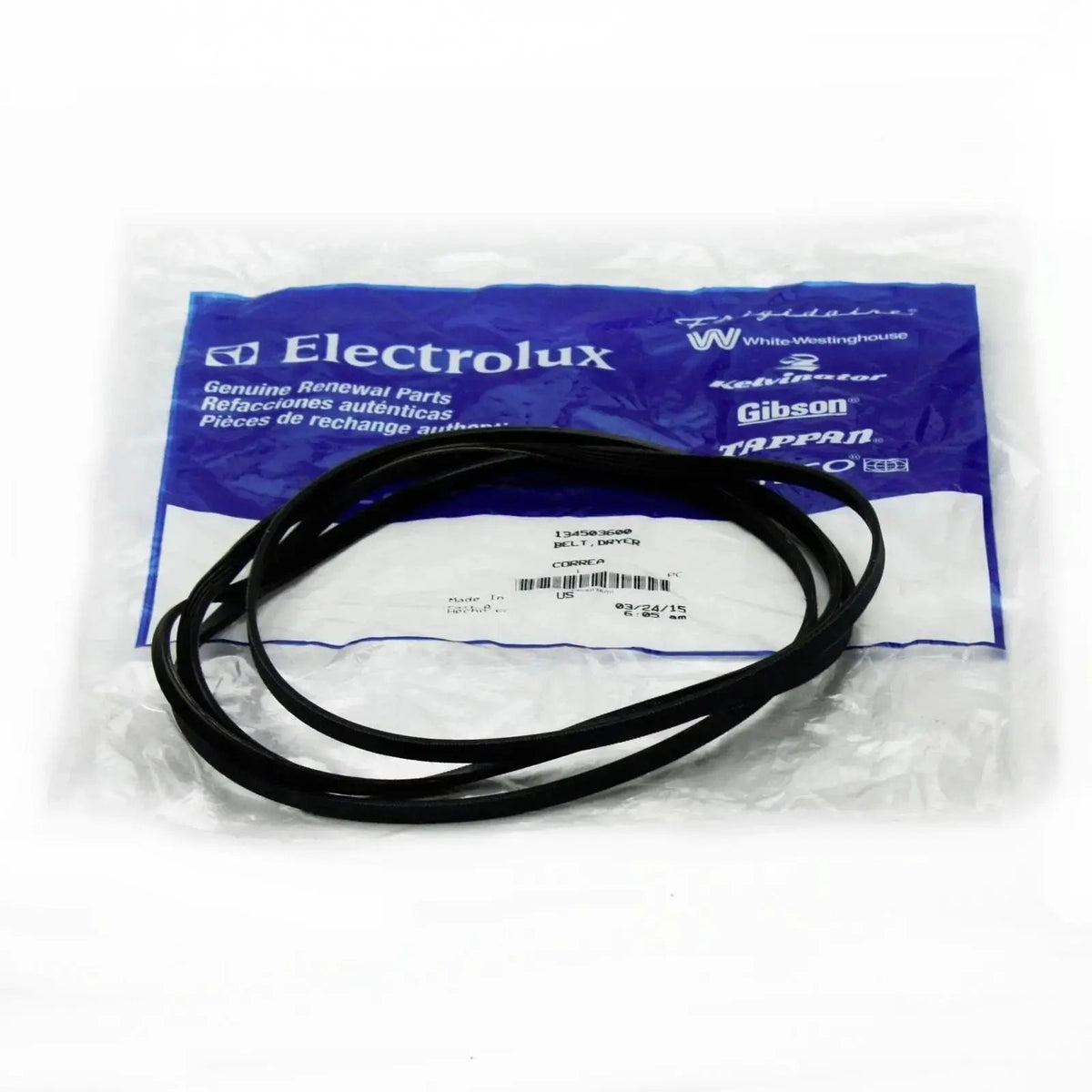 134503600 Genuine OEM Frigidaire Dryer Drum Belt Frigidaire
