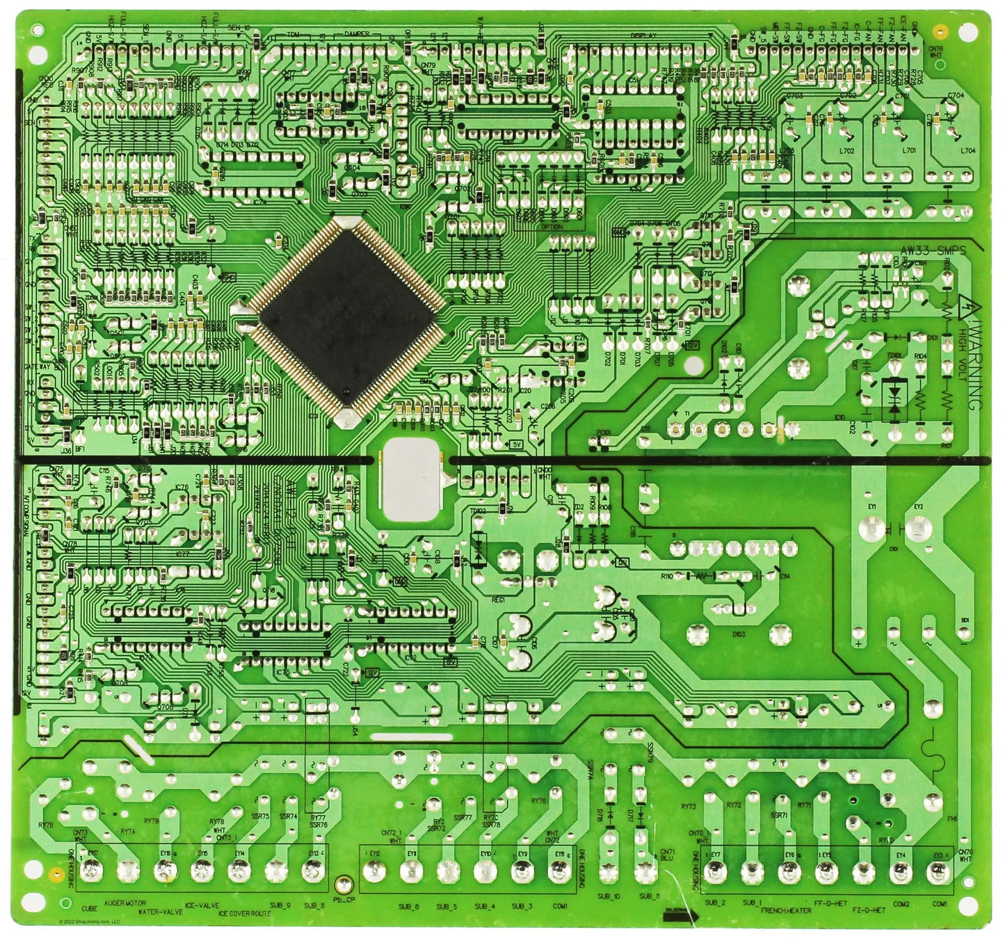 DA92-00384J Refrigerator Genuine OEM Control Board Parts-O-Matic
