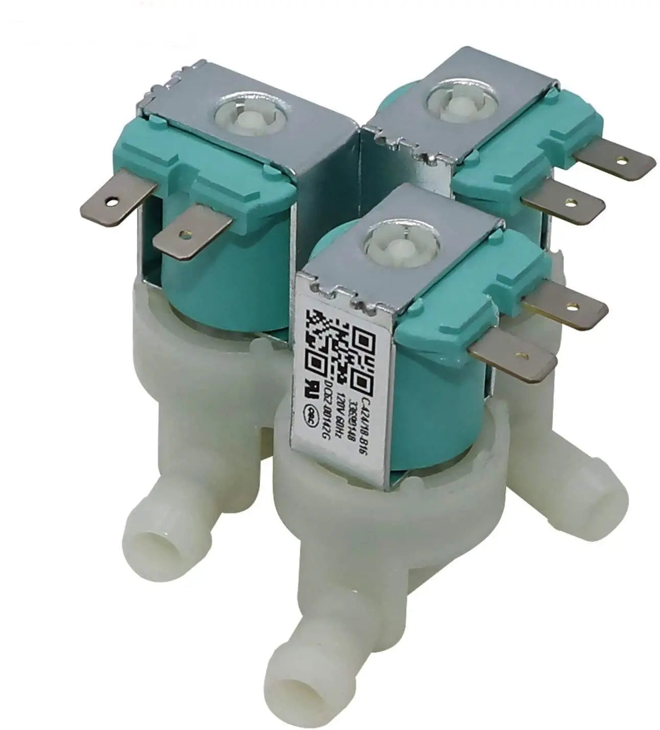 DC62-00142GCM Washer Water Valve Replaces DC62-00142G, WP34001248 Choice Manufactured Parts