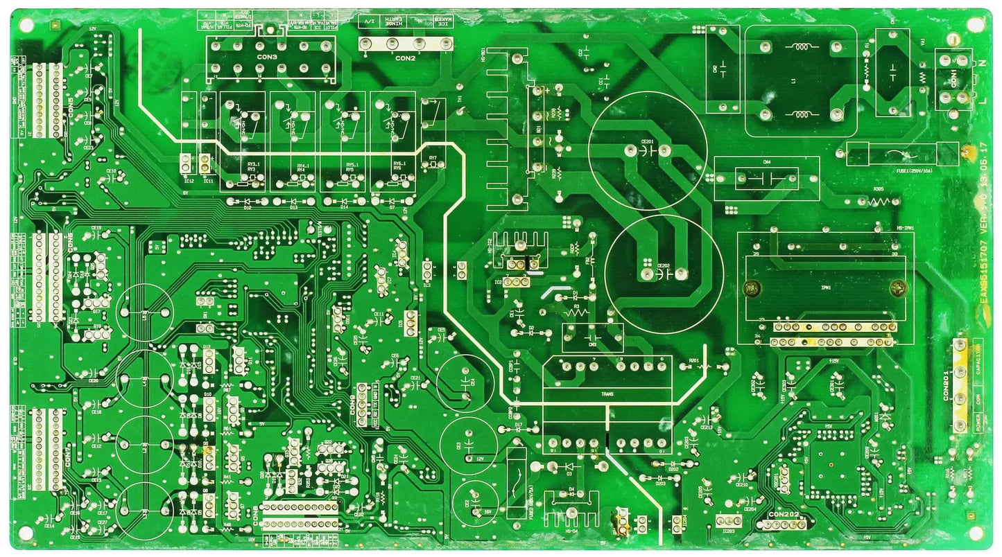 EBR77042507 Refrigerator Main Control Board Replaces CSP30020818 Parts-O-Matic