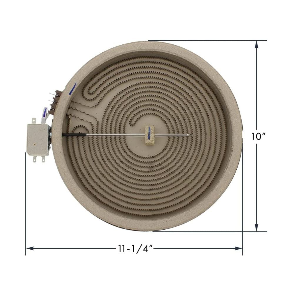 WB30X24111 (OE) Range Dual Radiant Surface Element Parts-O-Matic