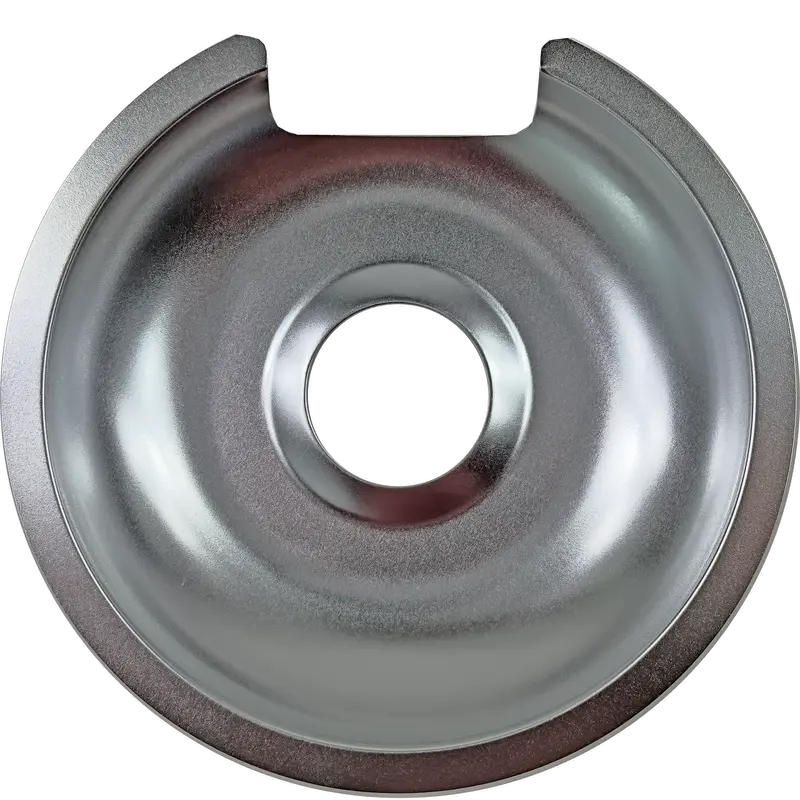 WB32X10013CM 8" Burner Drip Pan Replaces WB32X10013 Choice Manufactured Parts