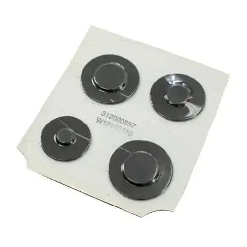 W10165810 Genuine OEM Surface Burner Cap Set Replaces WPW10165810 Parts-O-Matic