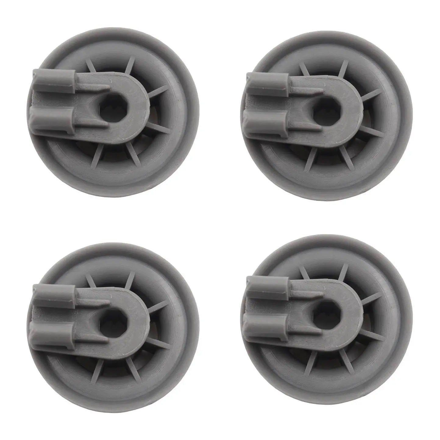 (4 Pack) 10004364CM Dishwasher Rack Roller Replaces 10004364 Choice Manufactured Parts