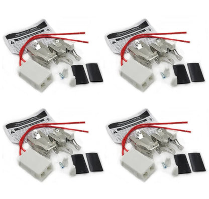 (4 Pack) ERP 12001676 Surface Burner Receptacle Exact Replacement Parts