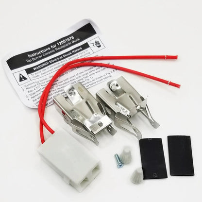 (4 Pack) ERP 12001676 Surface Burner Receptacle Exact Replacement Parts