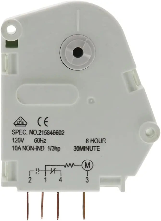 ERP 215846602 Refrigerator Defrost Timer Exact Replacement Parts