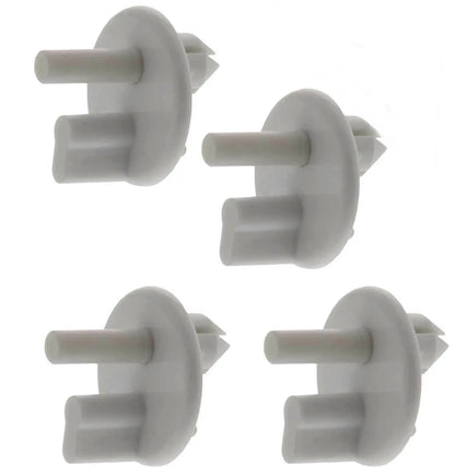 (4 Pack) 241993101CM Refrigerator Front Crisper Cover Support Replaces 241993101 Choice Manufactured Parts
