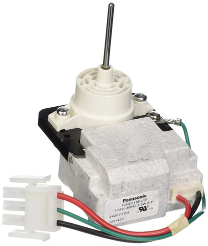 242077702 Refrigerator Genuine OEM Evaporator Fan Motor Replaces 242077705  Parts-O-Matic