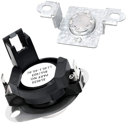 8544771 - 280148 Dryer Heater and Thermostat Kit Replaces WP8544771, 280148 Exact Replacement Parts