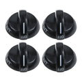 (4 Pack) ERP 316220009 Range Burner Knob