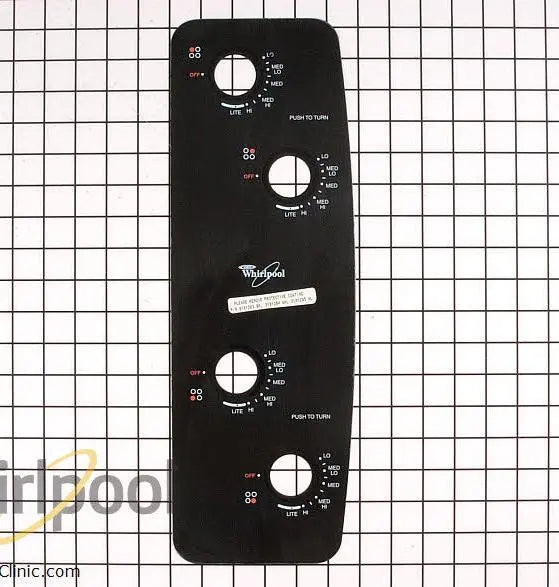 3191283 Cooktop Control Panel  Parts-O-Matic