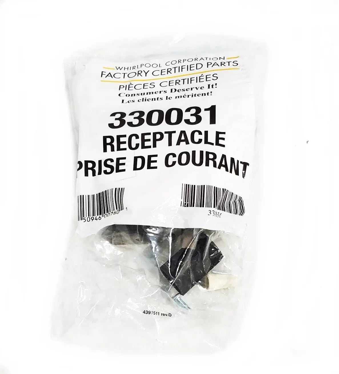 330031 Whirlpool Genuine OEM Burner Element Receptacle Kit Whirlpool