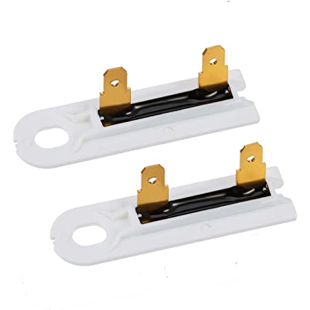 (2 Pack) 3392519CM Dyer Thermal Fuse Replaces WP3392519