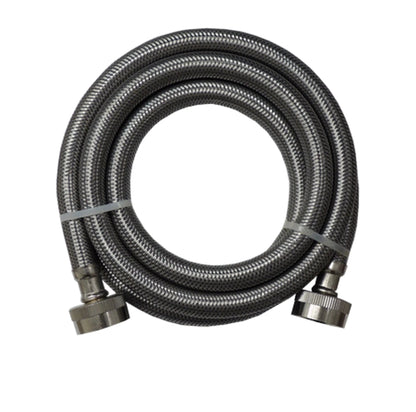 (2 Pack) Supco 3804FFSS Stainless Steel Braided 6ft. 3/8" Washer Inlet Water Hose  Parts-O-Matic