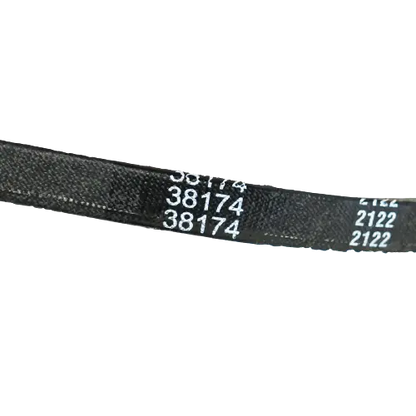 38174CM Washer Drive Belt Replaces 38174, WP27001006 Choice Manufactured Parts