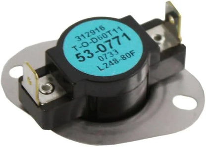 53-0771 Dryer Genuine T-Stat Hi Limit Replaces WP53-0771  Parts-O-Matic