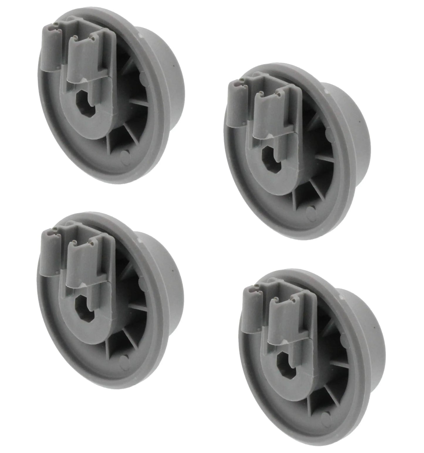 (4 Pack) 611475CM Dishwasher Lower Rack Roller Replaces 00611475  Parts-O-Matic