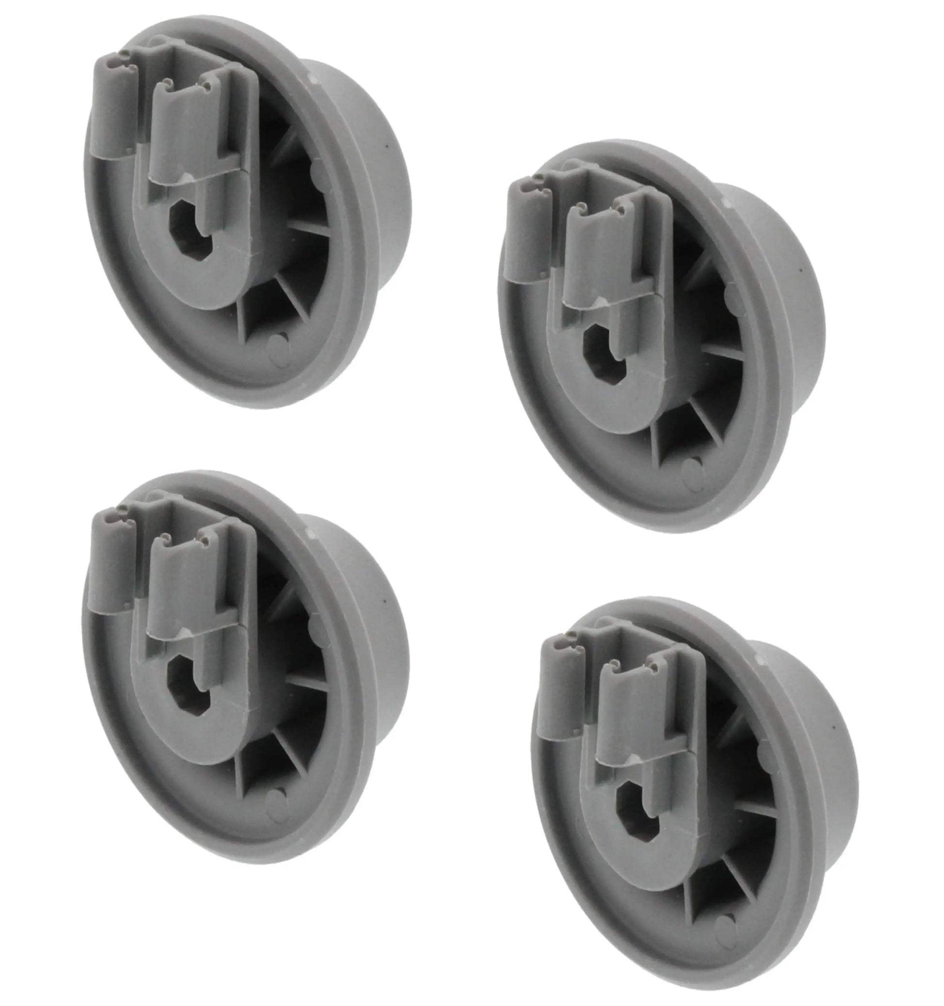 (4 Pack) 611475CM Dishwasher Lower Rack Roller Replaces 00611475  Parts-O-Matic