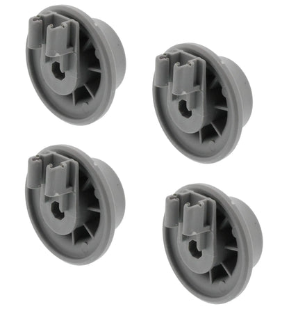(4 Pack) 611475CM Dishwasher Lower Rack Roller Replaces 00611475  Parts-O-Matic