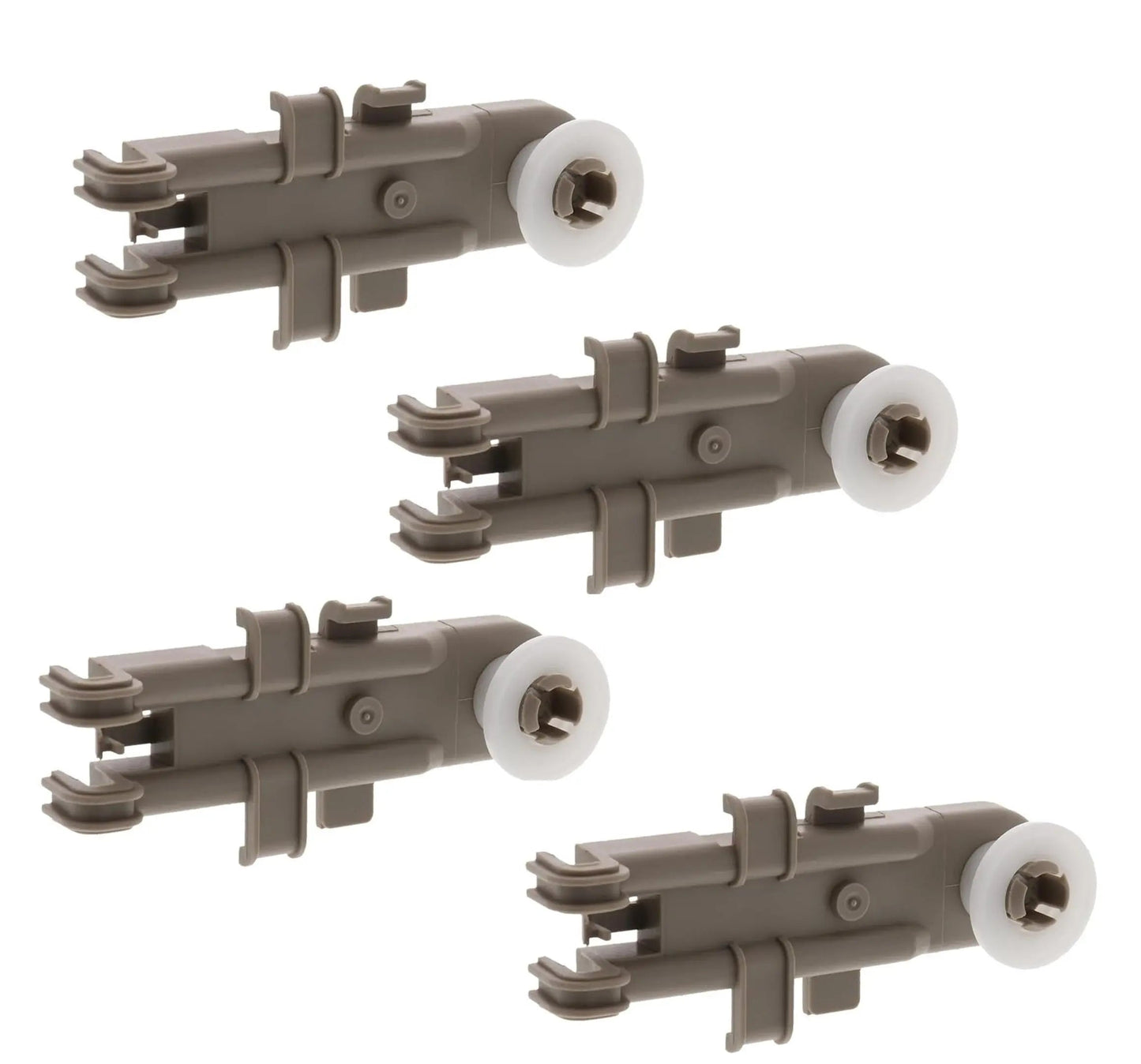 (4 Pack) ERP 8268743 Dishwasher Upper Dishrack Wheel Replaces WP8268743  Parts-O-Matic