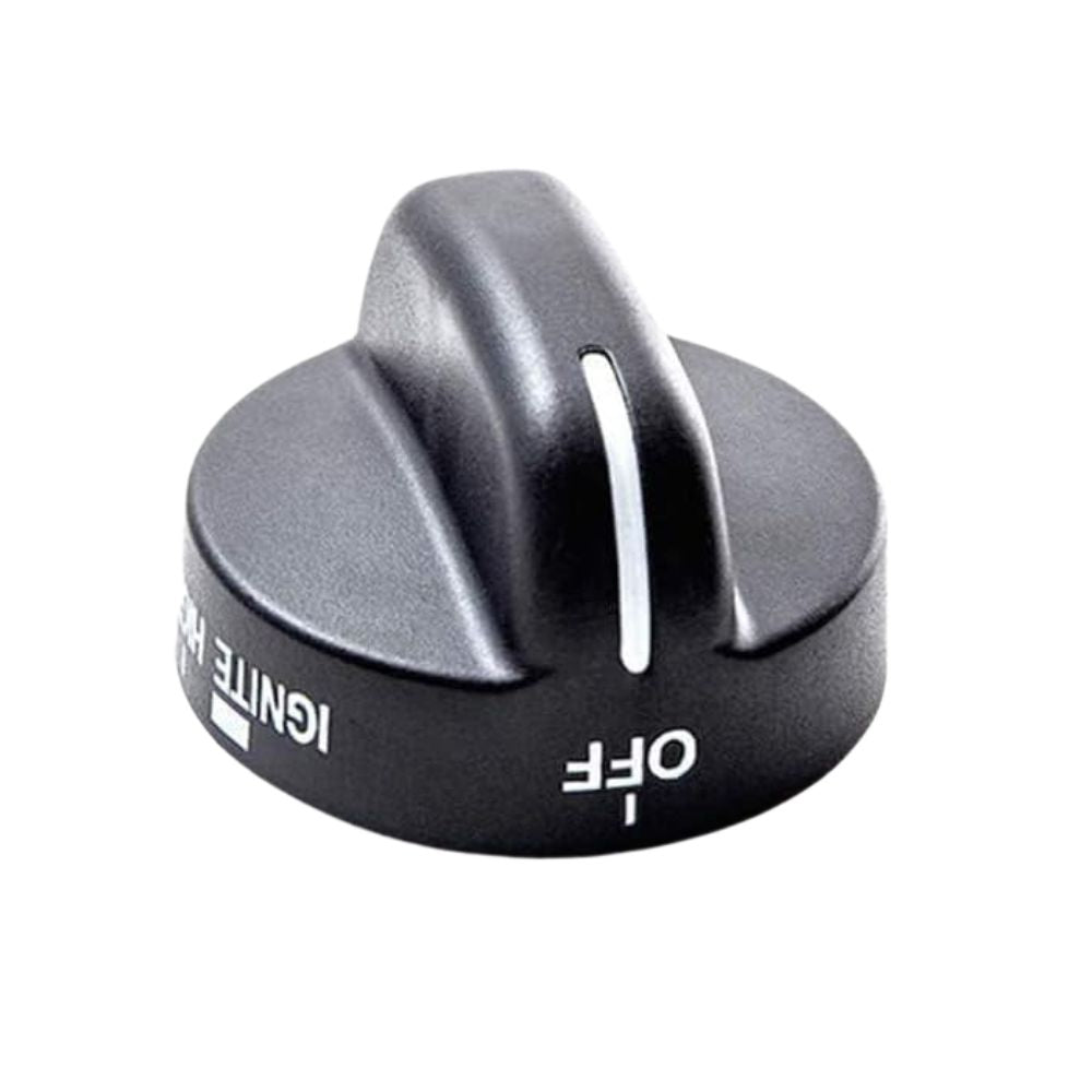 XPARTCO 8273103 Gas Range Burner Knob (Black) Replaces WP8273103  Parts-O-Matic