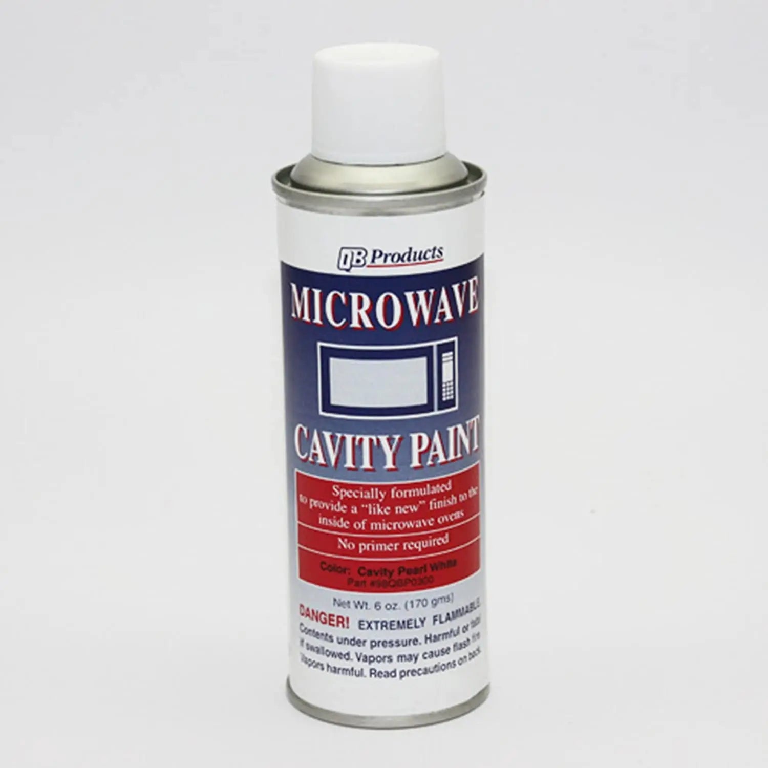 98QBP0300 Microwave Cavity Spray Paint Spray (Pearl/Off-White) 6 oz Exact Replacement Parts