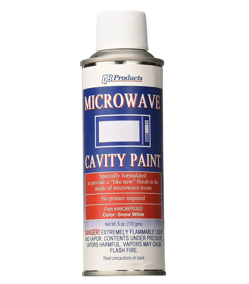 98QBP0302 Microwave Cavity Spray Paint (Snow White) 6 oz Exact Replacement Parts