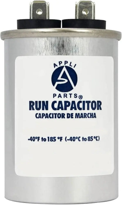 CON-5-370-R HVAC ROUND MOTOR RUN CAPACITOR | 5 MFD 370 VAC  Parts-O-Matic