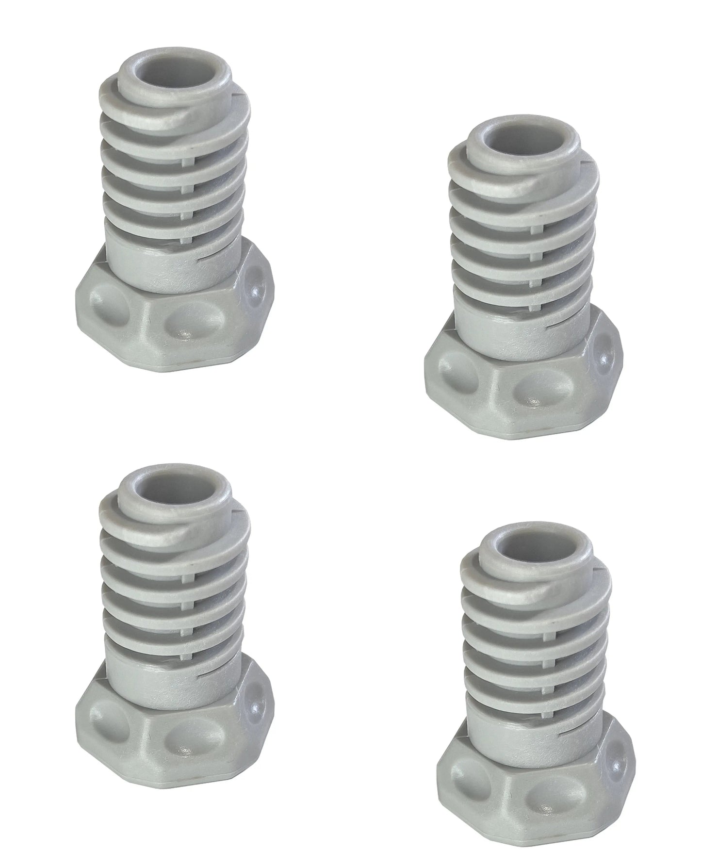 (4 Pack) DC61-03128ACM Dryer Leveling Leg Replaces DC61-03128A Choice Manufactured Parts