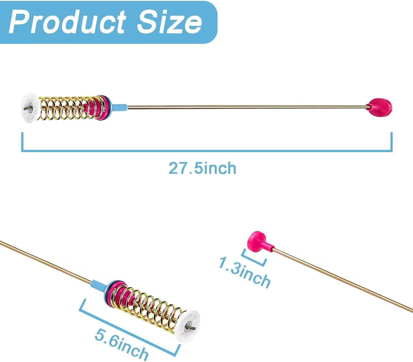 XPARTCO DC97-16350V Washer Suspension Rod Kit 