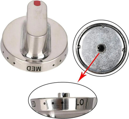 XPARTCO DG64-00472B Gas Range / Stove Burner Knob  Parts-O-Matic