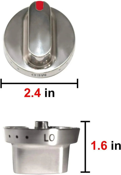 XPARTCO DG64-00472B Gas Range / Stove Burner Knob  Parts-O-Matic
