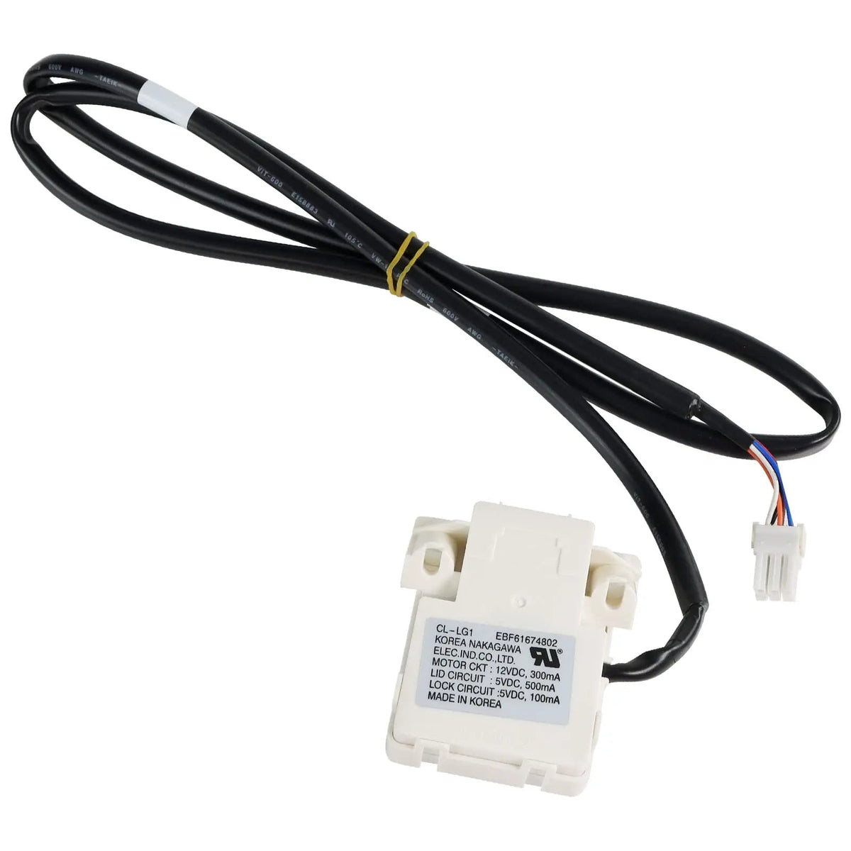 EBF61674802 Washer Genuine  Lid Switch and Lock Assembly  Parts-O-Matic
