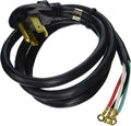 EDCORD484W Electric Dryer 4 Prong Power Cord