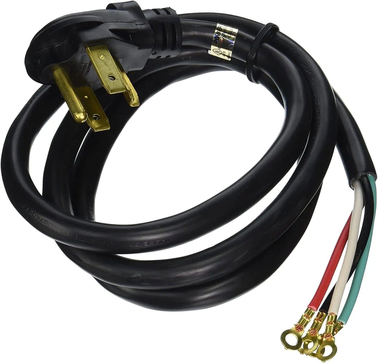 EDCORD484W Electric Dryer 4 Prong Power Cord Xpartco