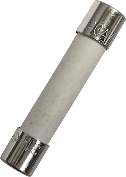 EXP20A Ceramic Line Fuse, Slow Blow, 20A  Parts-O-Matic