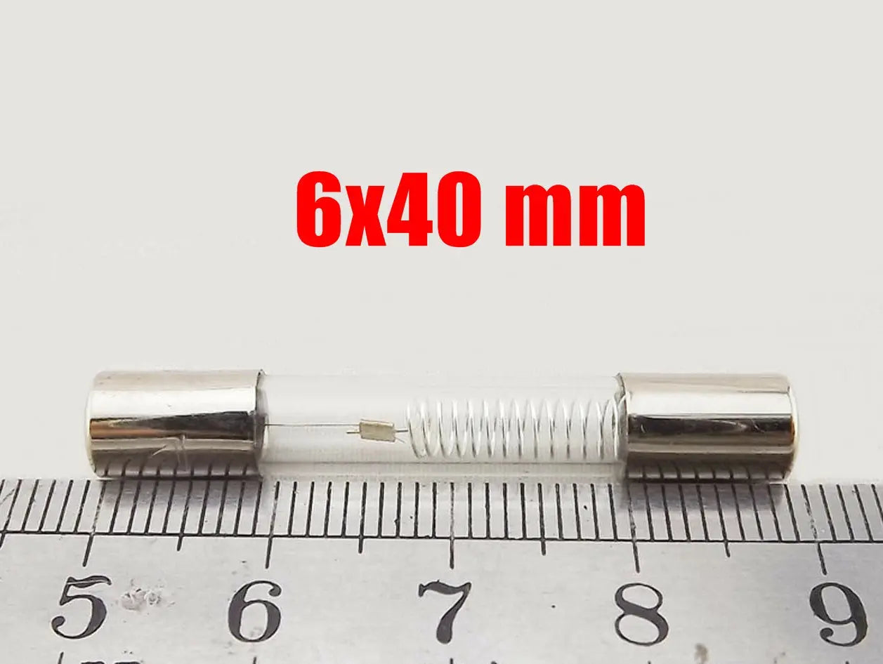 (5 Pack) XP5KV09A Microwave Line Fuse 900mA (0.9A), 5Kv  Parts-O-Matic