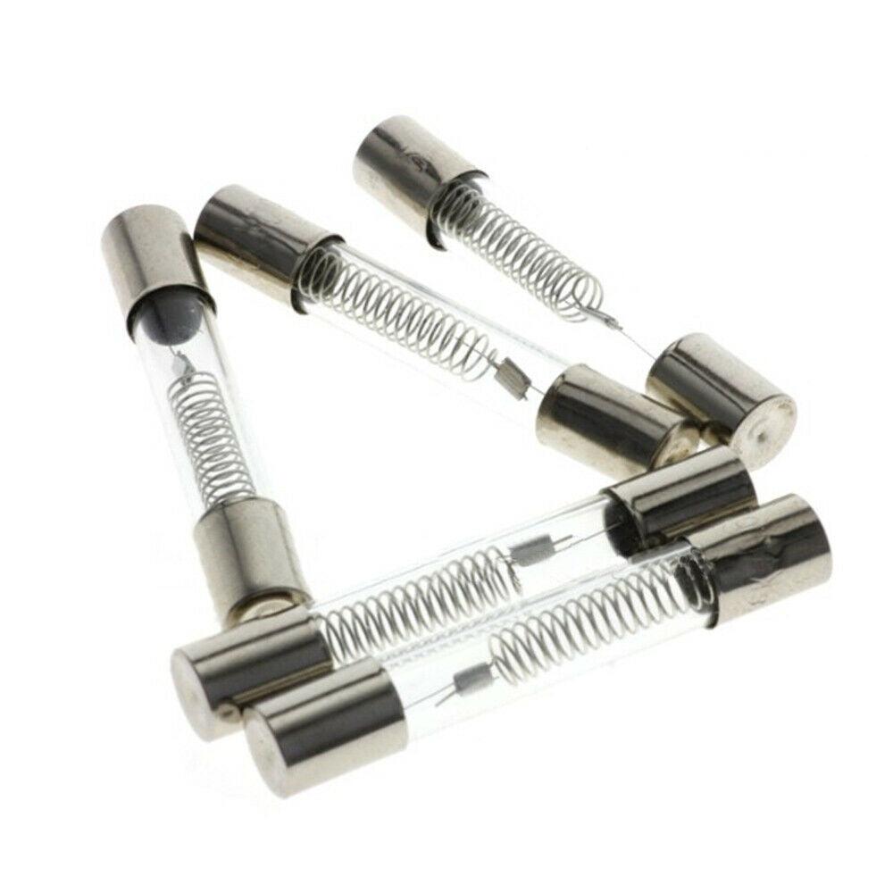 (5 Pack) XP5KV080A Microwave High Voltage 800mA (0.80A), 5KV Fuse