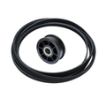 EXP641 Dryer Belt and Idler Pulley Set Replaces WP40111201, WPY54414