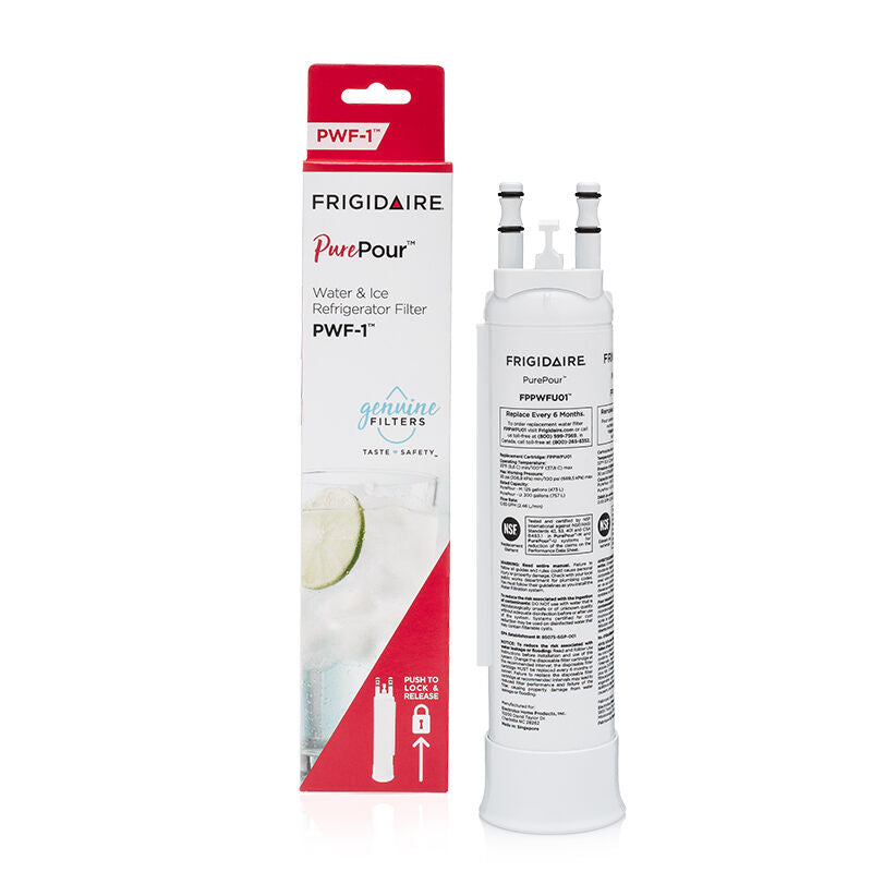 FPPWFU01 Frigidaire PurePour Refrigerator Water Filter  Parts-O-Matic