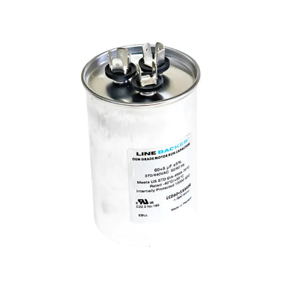 LCD60+5X440R HVAC ROUND DUAL RUN CAPACITOR | 60+5 MFD 440 Volts  Parts-O-Matic