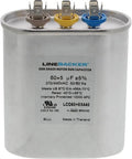 LCD60+5X440 HVAC OVAL DUAL RUN CAPACITOR | 60+5 MFD 440 Volts