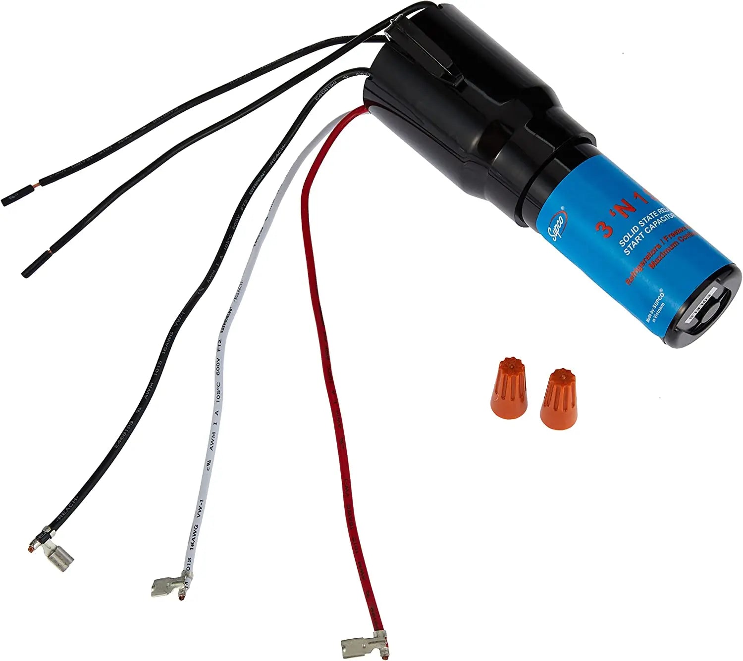 Supco RCO410 (3 in 1) Relay Combo Kit Hard Start Kit  Parts-O-Matic
