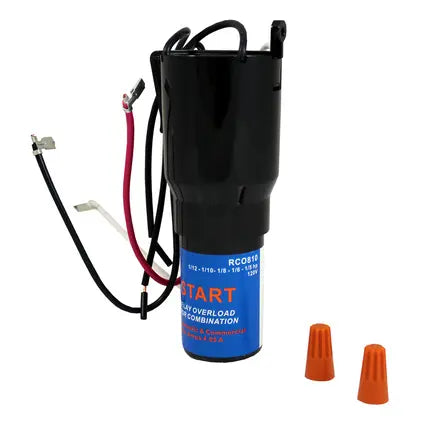 Supco RCO810 (3 in 1) Relay Combo Kit Hard Start Kit  Parts-O-Matic