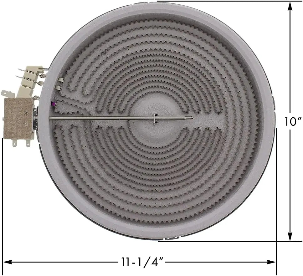 RS975D25 Range Dual Radiant Surface Element Replaces 316555800, WPW10275049 Exact Replacement Parts