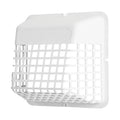 UBGWB Universal Bird Guard Dryer Vent Cover 3'-4" (White)