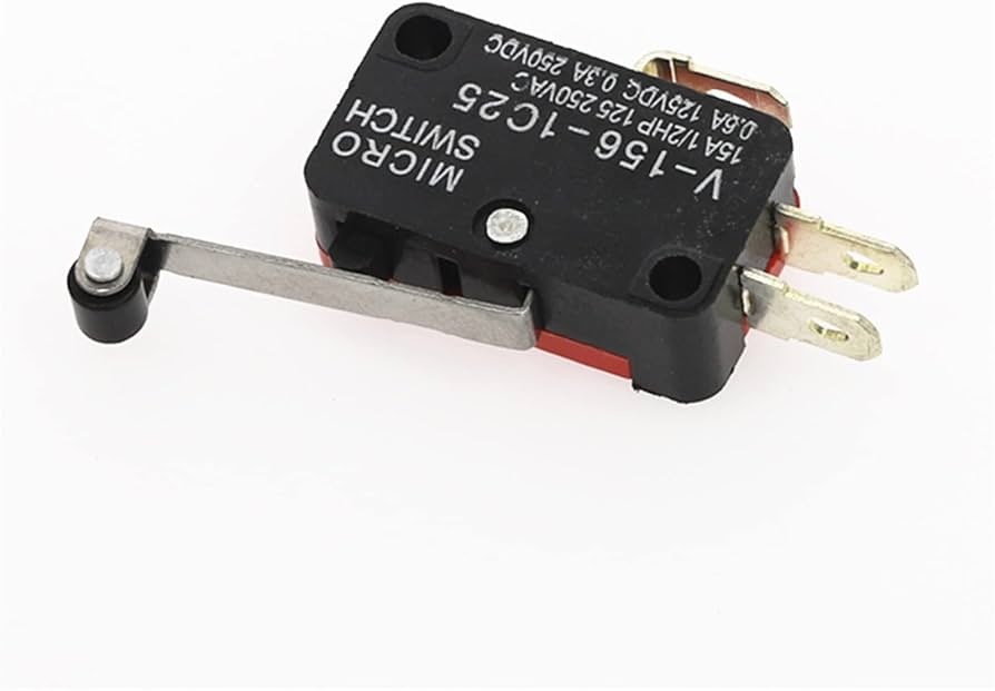 V-156-1C25 Micro Limit Switch | 1.1" Long Hinge Roller Lever