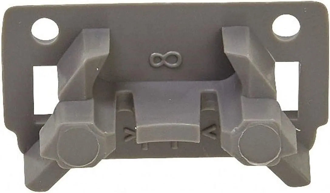 (2 Pack) W10195622CM Dishwasher Dish rack Stop Clip Replaces WPW10195622 Choice Manufactured Parts