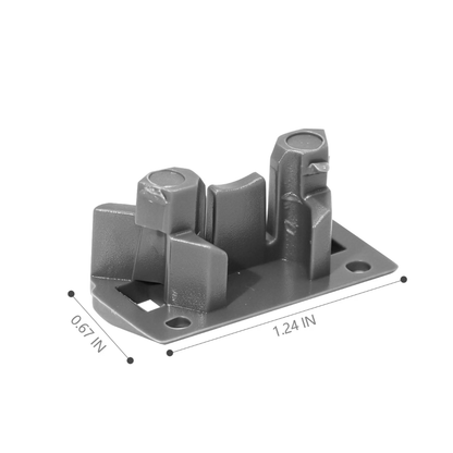 W10195622 Dishwasher Dish rack Stop Clip Replaces WPW10195622